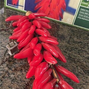 Red Chili Pepper String Lights - Lot of 7 boxes